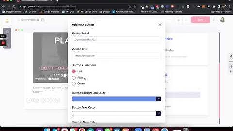 GrooveMember Update - Image and Button editing options