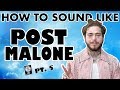 How to sound like post malone  goodbyes vocal effect  logic pro x