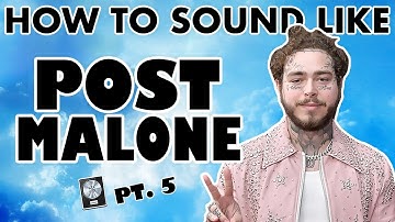 How to Sound Like POST MALONE - "Goodbyes" Vocal Effect - Logic Pro X