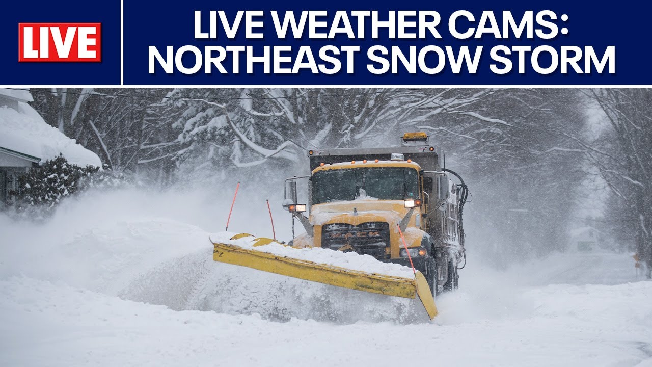 LIVE WEATHER CAMS | Winter storm to impact Pennsylvania, New Jersey, Delaware