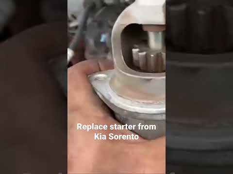 Replacing a Starter in a Kia Sorento: Easy Step-by-Step Guide. with Full Video, link in comment