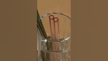 Before You Use a Glass Straw, Watch This