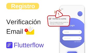 Agregar INGRESO con Verificación de EMAIL en tus APLICACIONES en Flutterflow
