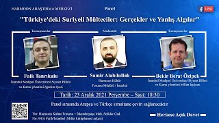 Türkiyedeki Suriyeli Mülteciler Gerçekler Ve Yanlış Algılar