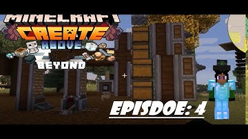 Minecraft: The Mining Machine - Create Above & Beyond - Episode 4