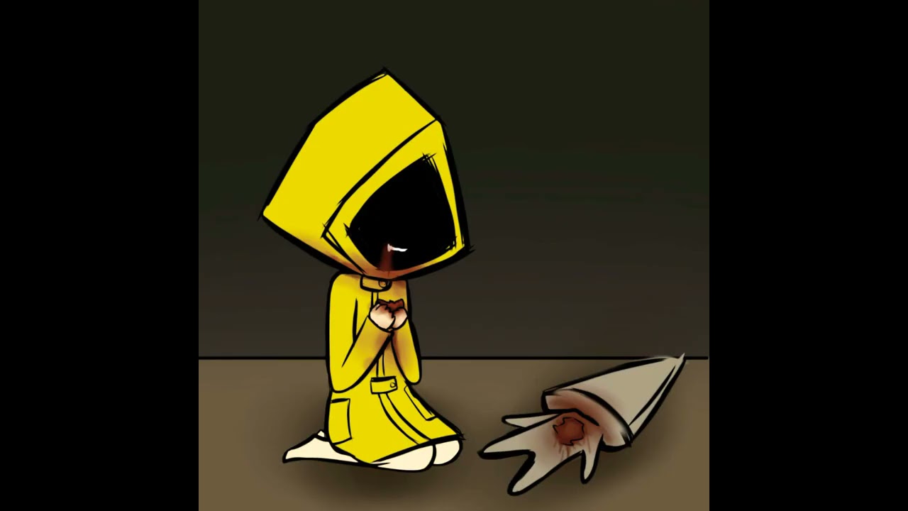 Anyone Here Little Nightmares Meme Comic Animation Mono X Six Blood Warning 