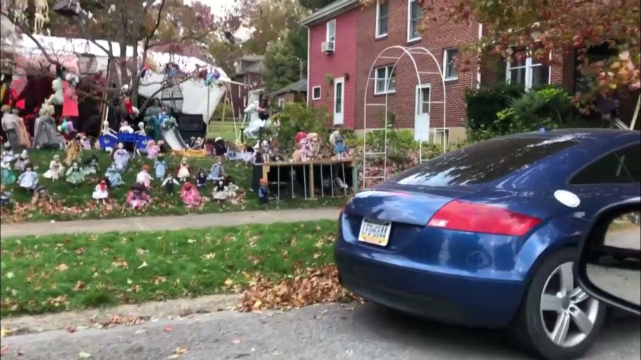 Decorated Halloween Houses in Southwest Greensburg YouTube