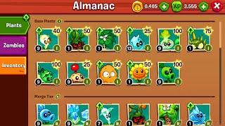 Plants vs Zombies 3: Evolved [Android] All Plants Almanac