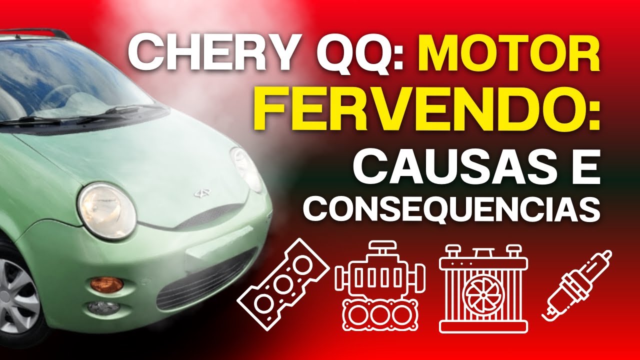 Chery QQ - Como detectamos problemas de cabeçote, radiador, junta e pistões.