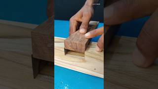 Parfect Wood Joining || Woodworking || Hand Cutting Skills #Asmr #Shorts