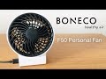Boneco f50 personal fan  review