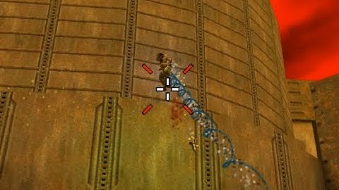 quake 2 remastered - q2dm1 - the edge - railgun