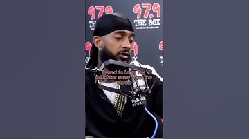 Nipsey Hussle Talks About The Impact Bob Marley Had On Him As A Father #nipseyhussle  #bobmarley