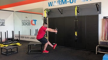 Matthew Ibrahim | DB Ecc Only 1-Leg Box Squat