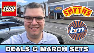 LEGO DEALS &amp; MARCH 1st Sets at SMYTHS &amp; B&amp;M