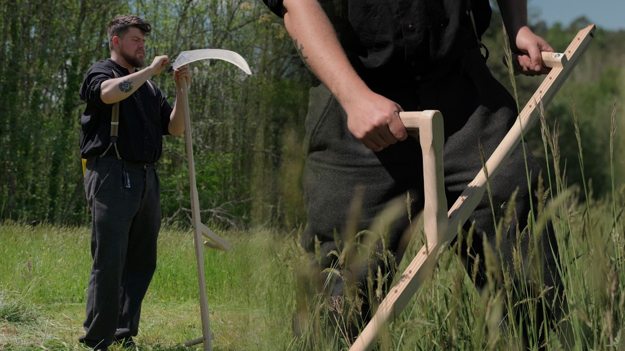 Comment régler sa faux pour bien faucher BONUS : le geste à la faux à 16:00