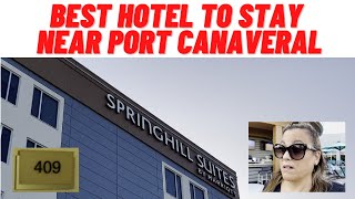 BEST HOTEL TO STAY WHEN CRUISING OUT OF PORT CANAVERAL #portcanaveral #besthotel #marriott