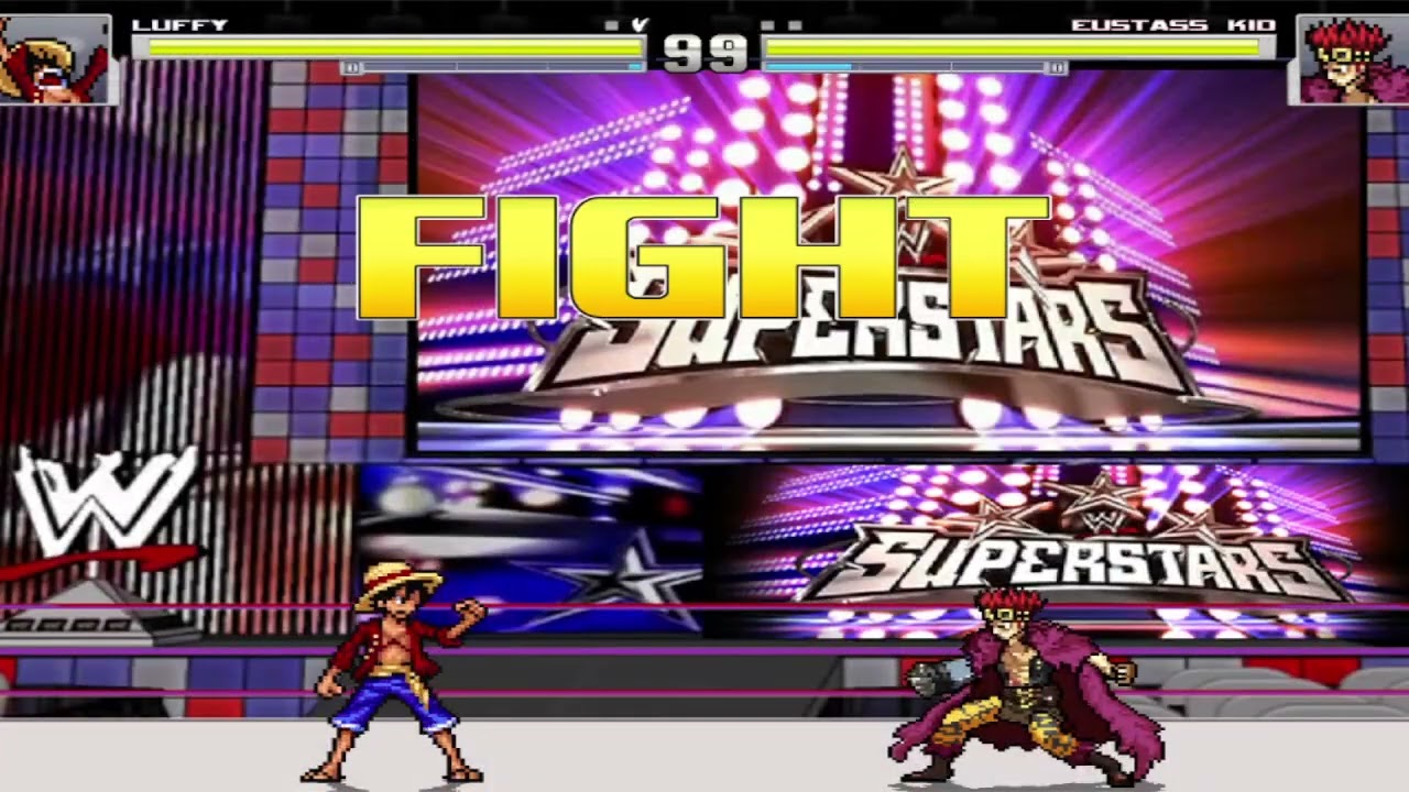 monkey d. luffy VS eusstass kid