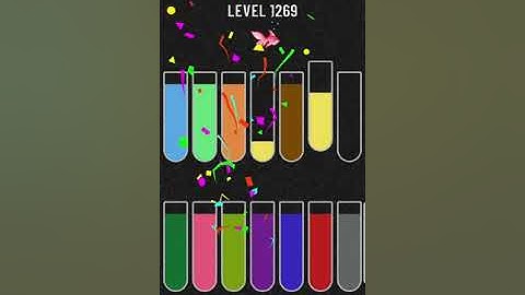 Water Sort Puzzle - Level 1269 & 1270