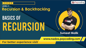 Basics of Recursion | Print Decreasing Increasing Numbers using Recursion