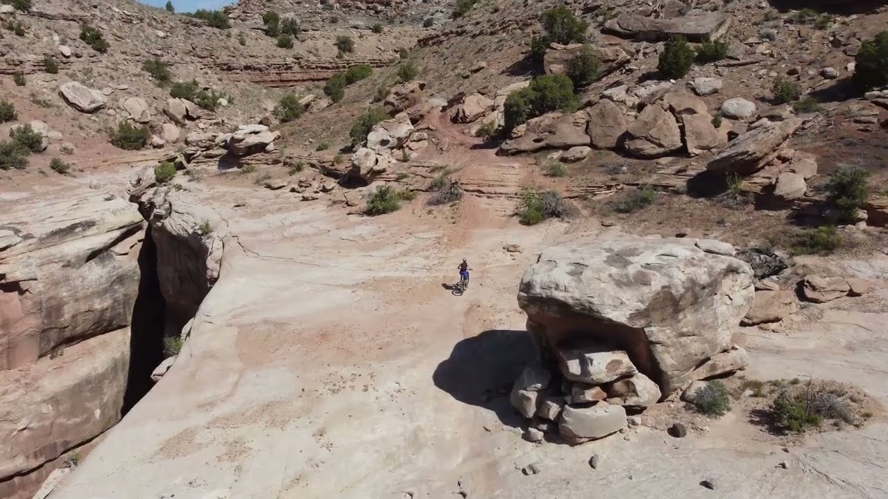 WESTERN Rim MTB trail UTAH