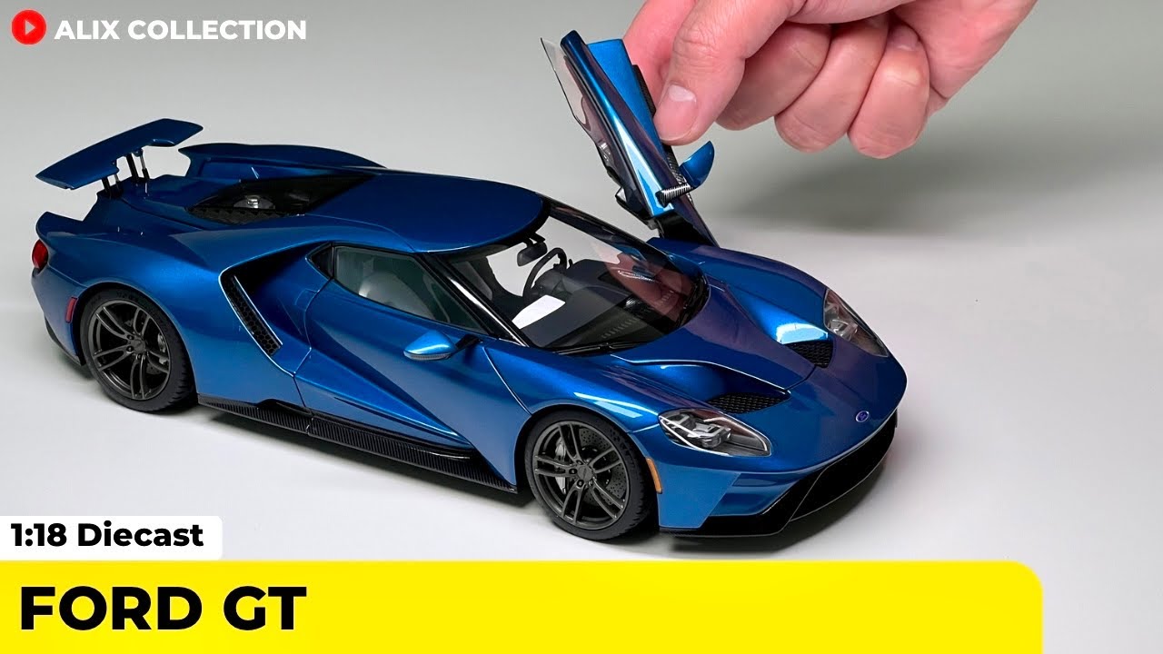 FORD GT LM SPEC II RACE CAR 1/18 Autoart review - 4K high quality