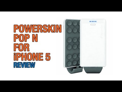 PowerSkin Pop n Hybrid Battery Charger Case Review for iPhone 5