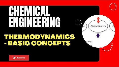 Chemical Engineering Thermodynamics-Basic Concepts ( Part 1) - JEE/ NEET #iit #neet - 2.1k views