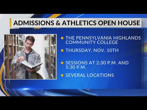 Pennsylvania Highlands Community College to hold open house