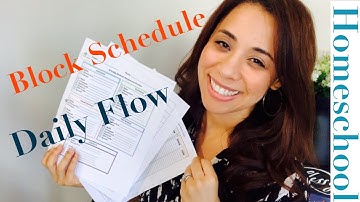 Homeschool Block Schedule // Daily Flow
