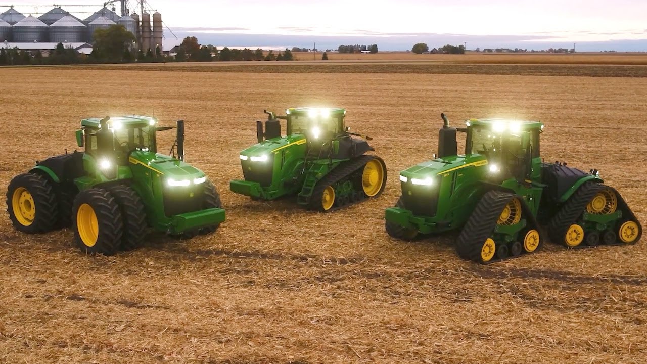 Джон дир 9. Трактор John Deere 9rt. Трактор John Deere 9470 RT. John Deere 4052r.