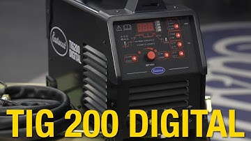 TIG 200 Digital Welder - Weld Steel & Aluminum - New Added Features - Eastwood