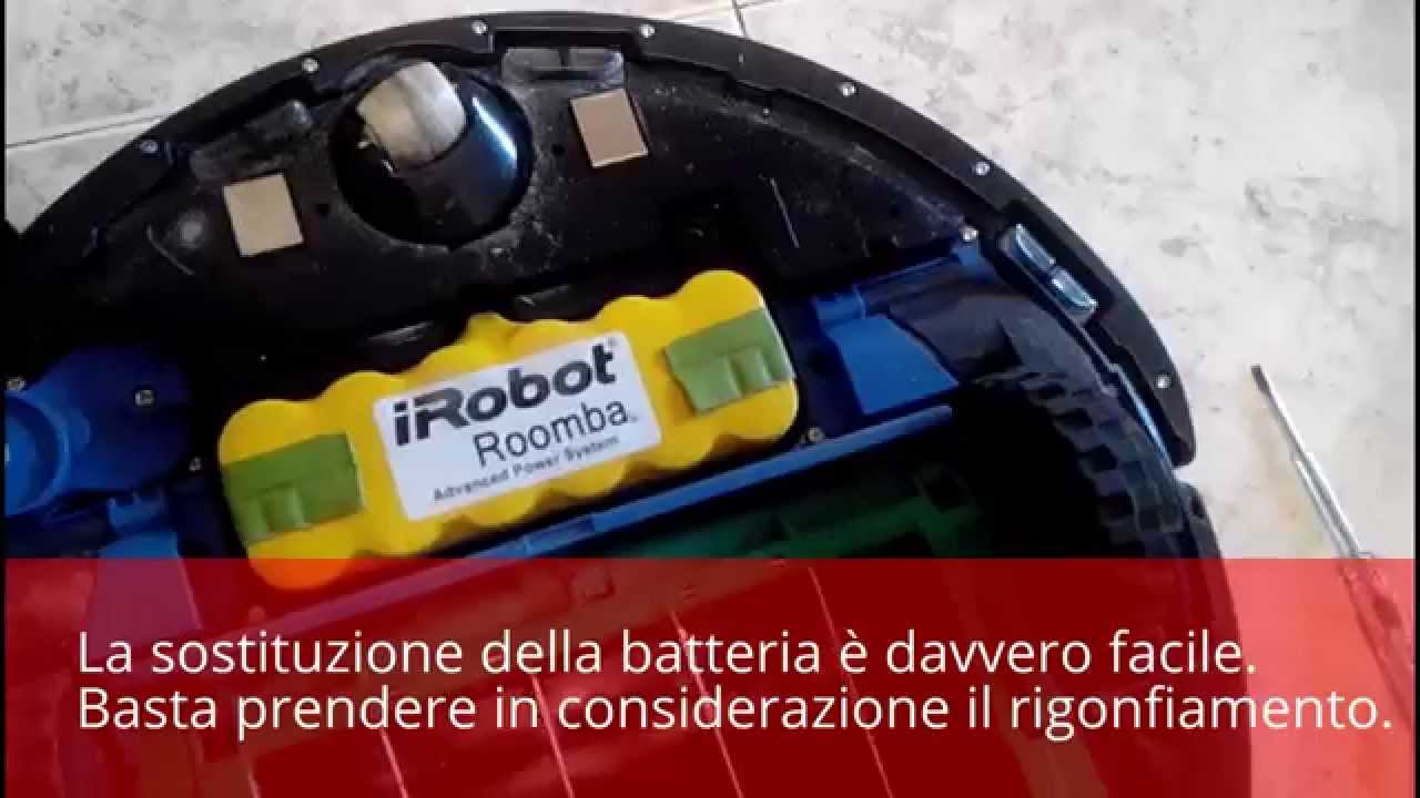 Come sostituire la batteria Roomba 