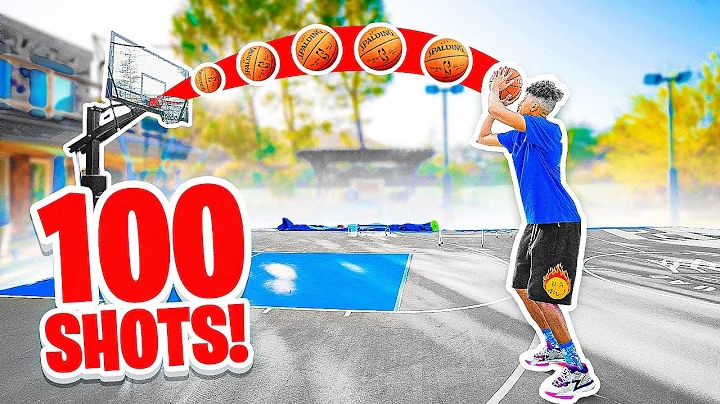 100 3 Pointers Shoot off vs Kristopher London!
