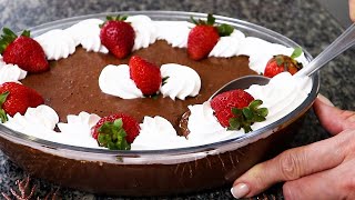 A MELHOR MOUSSE DE CHOCOLATE DA SUA VIDA! SOBREMESA PERFEITA PARA O NATAL! - Isamara Amâncio