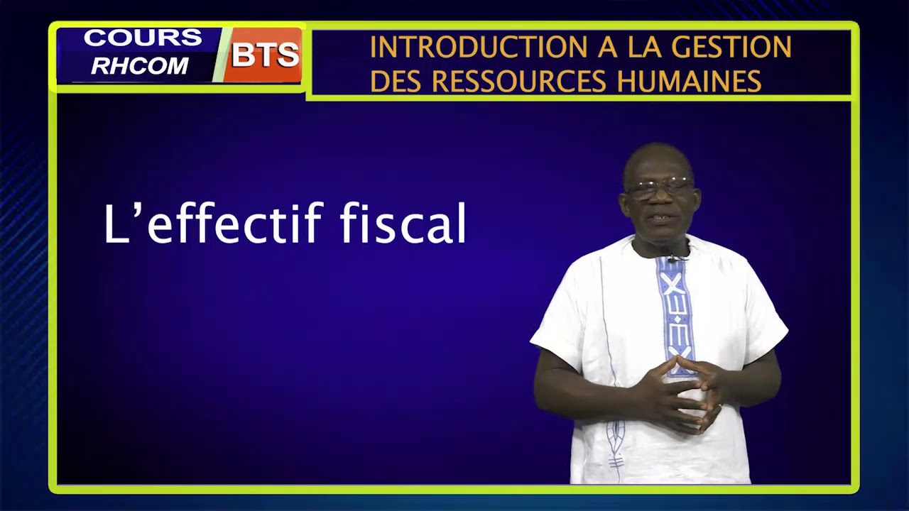 COURS DE BTS RHCOM: GESTION DES RESSOURCES HUMAINES - YouTube