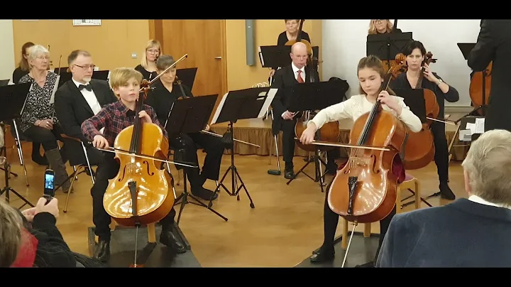 Georg Schupelius (10), Pauline Rau (9) A. Vivaldi, Concerto g-Moll RV 531