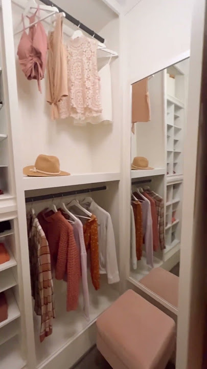 Small Closet Organization + Storage Ideas - Carly Cristman