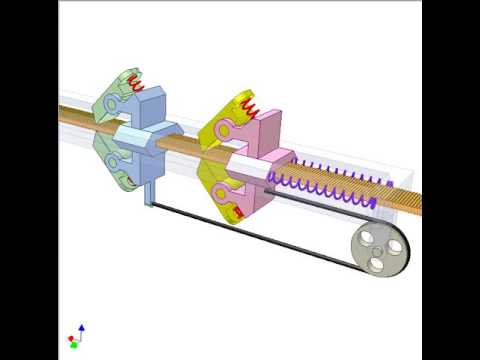 reciprocating linear motion into continuous oneway one youtube