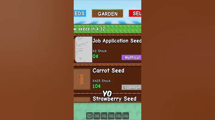 Secret Fruit Added from the OWNER of Grow a Garden!