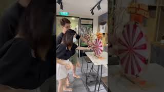 Lucky Draw Winners Spin The Wheel Doors, Gates And Digital Lock Showroom Doorvisual