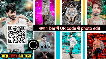 QR code Se Photo Editing || Polarr QR Code Preset || Scan Your Editing || Arif creation  EDITING ||