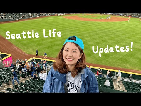 Seattle Life Updates: 碩士生期末日常 / Jack in the box / 看棒球