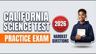 California Science Test CAST 8th Grade Practice Exam: 10 Key Questions and Fully Explained Answers!