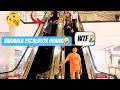 Varmala prank on escalator  epic reaction  escalator funny prank  mahesh biswal 