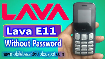 Lava E11 MTK 6261 100% Tested Flash File Free Password