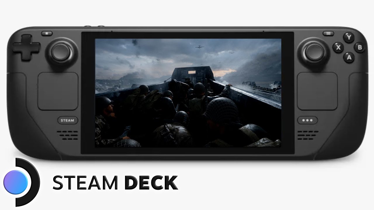 STEAM DECK - CALL OF DUTY WW2 GAMEPLAY 