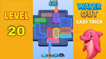 Water Out Puzzle Level 20 – Easy Solutions