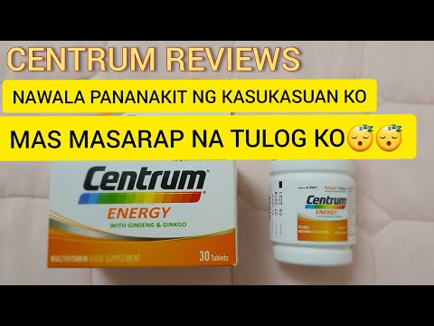 CENTRUM MULTIVITAMINS REVIEW|| OFW SAUDI ARABIA