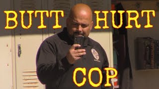 *BUTT HURT COP REFUSES TO HELP CITIZEN* HUGE FAIL (Lompoc, Ca)